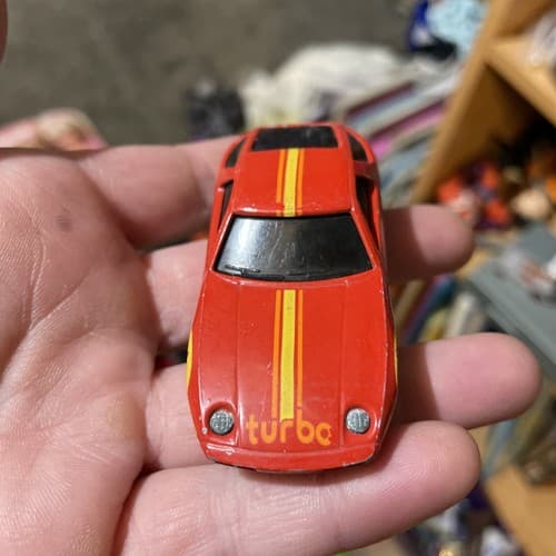 1982 Hot Wheels Porsche 928 Turbo P-928 Red With Stripes - Hong Kong ++ - Thumbnail 5
