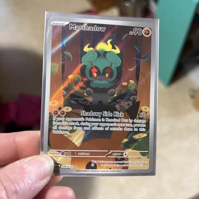 Pokemon TCG Marshadow 146/132 Mega Evolution Illustration Rare MINT/Near Mint - Thumbnail 2