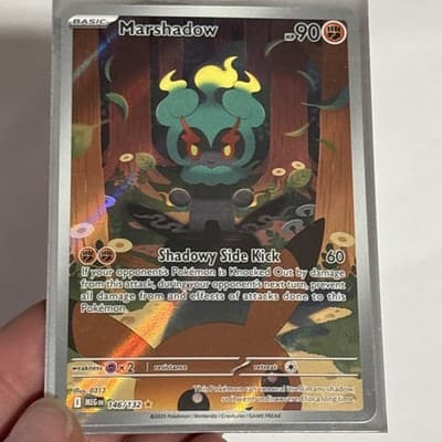 Pokemon TCG Marshadow 146/132 Mega Evolution Illustration Rare MINT/Near Mint - Thumbnail 3