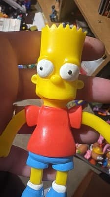 2002 Simpsons Complete bendable Set - Thumbnail 3