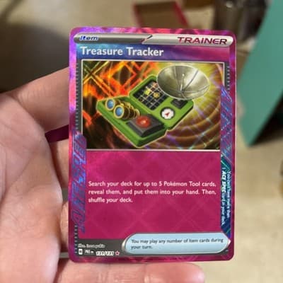 Pokemon Treasure Tracker #131/131 Prismatic Evolutions - Image 1