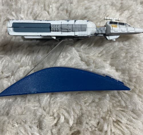 Star Wars MICRO MACHINES Y-WING STARFIGHTER w/ Stand Die Cast Metal Galoob 1996 - Thumbnail 5