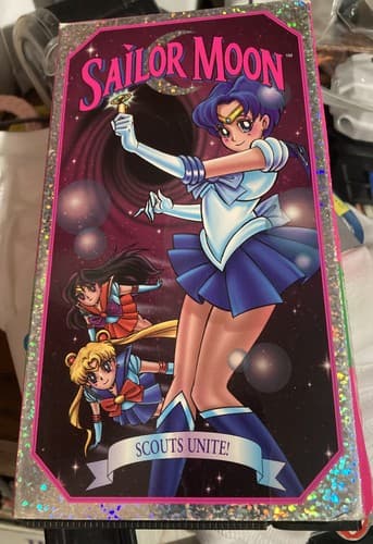 🌙🌙Sailor Moon: Scouts Unite (VHS, 1995, Dubbed) Toon Time Naoku Takeuchi⭐️🌙🌙 - Image 1