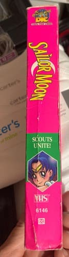 🌙🌙Sailor Moon: Scouts Unite (VHS, 1995, Dubbed) Toon Time Naoku Takeuchi⭐️🌙🌙 - Thumbnail 3