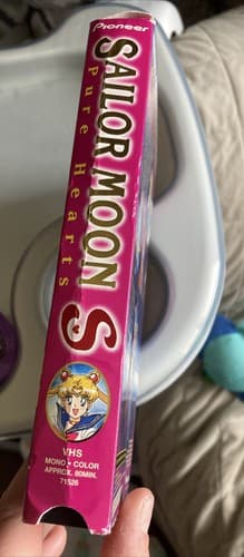 Sailor Moon S TV Series Vol. 1 Pure Hearts (VHS, 2001, Dubbed Edited Toonami) 🌙 - Thumbnail 3
