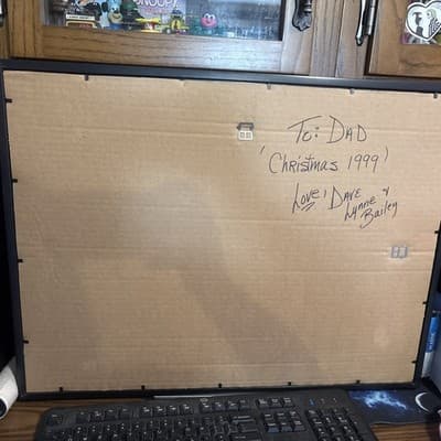 Autographed 1999 Dale Jarrett #88 Yates Hero FRAMED 3 Family Poster Brochure!! - Thumbnail 6