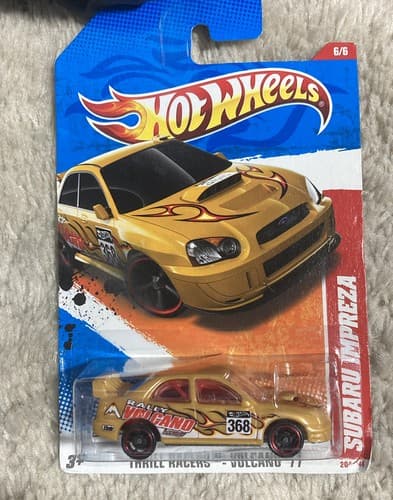 Hot Wheels Subaru Impreza 2011 Thrill Racers Volcano Metal Chassis Thailand - Image 1