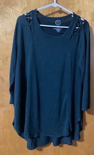 Women’s Xl Boutique Cool Melon Long Tunic Top Very Nice - Thumbnail 2