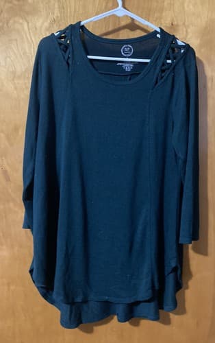 Women’s Xl Boutique Cool Melon Long Tunic Top Very Nice - Thumbnail 3