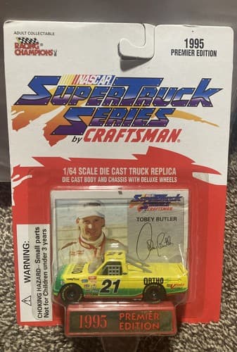 NASCAR #21 TOBEY BUTLER ORTHO FORD F-150 SUPERTRUCK Craftsman 1995 1:64 - Image 1