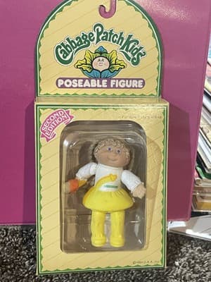 ❤️1984 CABBAGE PATCH KIDS 2nd Ed. PVC FIGURE COLLECTOR BY Kim Kathleen NIP ❤️ - Image 1