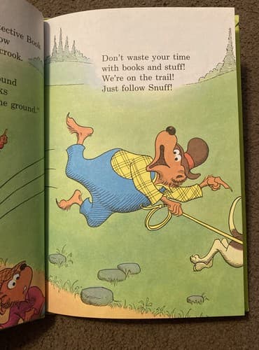 Classic 1975 Berenstain Bears book "The Bear Detectives" By Stan & Jan B - Thumbnail 3