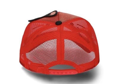 Hello Kitty Sanrio Red Glitter Baseball Cap Hat NWT Adjustable With Bow Patch - Thumbnail 2