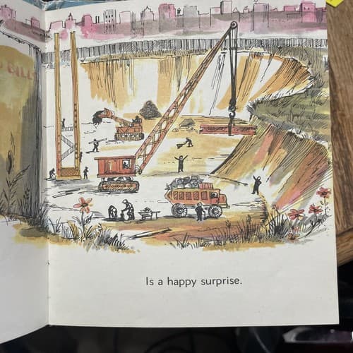 1965 “IN, ON, UNDER, & THROUGH” Whitman Collectors Hardback Book Children - Thumbnail 3