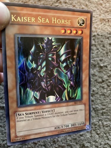 Kaiser Sea Horse Starter Deck: Kaiba Evolution SKE-015 (Ultra Rare) Holo 96 - Thumbnail 4