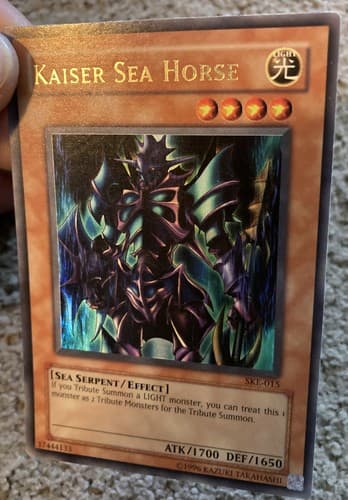 Kaiser Sea Horse Starter Deck: Kaiba Evolution SKE-015 (Ultra Rare) Holo 96 - Thumbnail 2