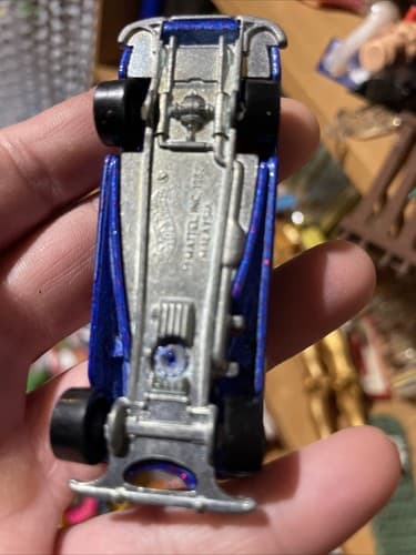 1982 Blue/Red/pink Glitter Hot Wheels 1982 Mercedes - 540k Diecast 1:64 - Thumbnail 4