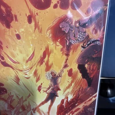 Red Sonja (2021) #6 G 1:20 Erica Durso Virgin Variant Dynamite Comic - Thumbnail 2