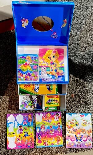 Lisa Frank Princess Cassara Mirrored Stationary Jewelry Box, & More Vintage - Thumbnail 5