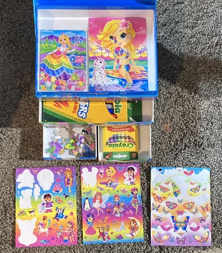 Lisa Frank Princess Cassara Mirrored Stationary Jewelry Box, & More Vintage - Thumbnail 2
