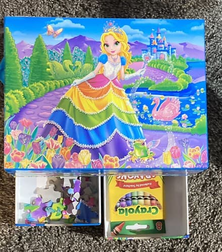 Lisa Frank Princess Cassara Mirrored Stationary Jewelry Box, & More Vintage - Thumbnail 3