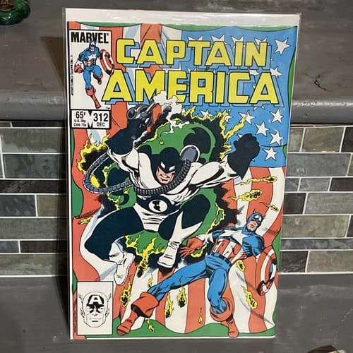 CAPTAIN AMERICA # 312 (1985) 1st Appearance of Flag Smasher VF/NM - Image 1