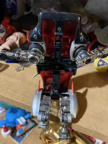 1983 GoBots Bandai Future Machine Robot Popy, Transformer Shuttle Japan Diecast - Thumbnail 2