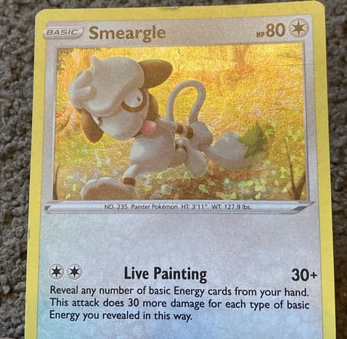 Pokémon TCG Smeargle McDonald's Promos 2022 15/15 Holo Holo Rare - Thumbnail 2
