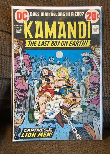 KAMANDI #6, VF/NM, Jack Kirby, Last Boy on Earth, 1972, more JK in store - Image 1