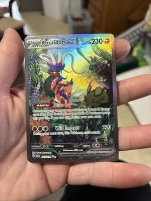 KORAIDON EX Scarlet & Violet 247/198 Alternate Art Pokemon Card NM/Mint SV1 2023 - Thumbnail 5