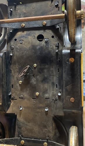 1960’s Ford Model T 1915 Liquor Decanter Japan Music Box w 6 Shot Glasses! WORKS - Thumbnail 4