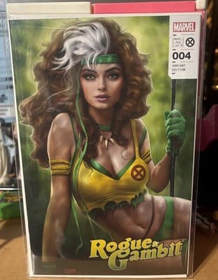 Rogue & Gambit #4 (RARE Szerdy Trade Variant Cover) 1st Print Comic NM - Image 1