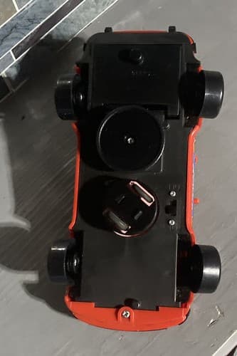 VTG Cosmo Car 7 Porsche 911 Red Space Police FLOATING Vehicle With Noise - Thumbnail 4