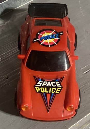 VTG Cosmo Car 7 Porsche 911 Red Space Police FLOATING Vehicle With Noise - Image 1