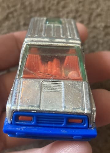 1978 Hong Kong Hot Wheels Silver Marvel Silver Surfer VetteVan Blister Pull Mint - Thumbnail 4