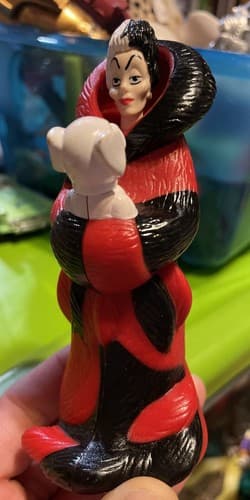 Rare Disney’s Cruella Deville 101 Dalmations McDonald’s happy meal Figure Toy - Image 1