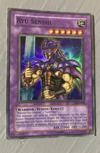 Yu-Gi-Oh! Ryu Senshi LOD-019 Unlimited Super Rare TGC - Thumbnail 3