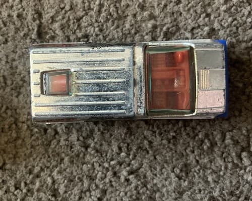 1978 Hong Kong Hot Wheels Silver Marvel Silver Surfer VetteVan Blister Pull Mint - Thumbnail 2