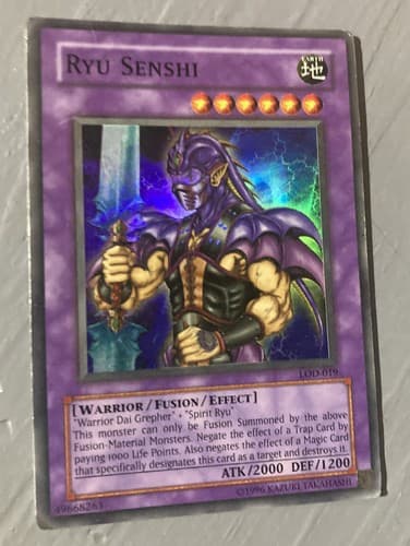 Yu-Gi-Oh! Ryu Senshi LOD-019 Unlimited Super Rare TGC - Thumbnail 2