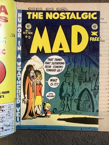 Vintage 1972 MAD Magazine-Special Number Nine-Bonus comic book-Nostalgic Mad - Thumbnail 4