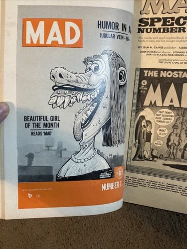 Vintage 1972 MAD Magazine-Special Number Nine-Bonus comic book-Nostalgic Mad - Thumbnail 5