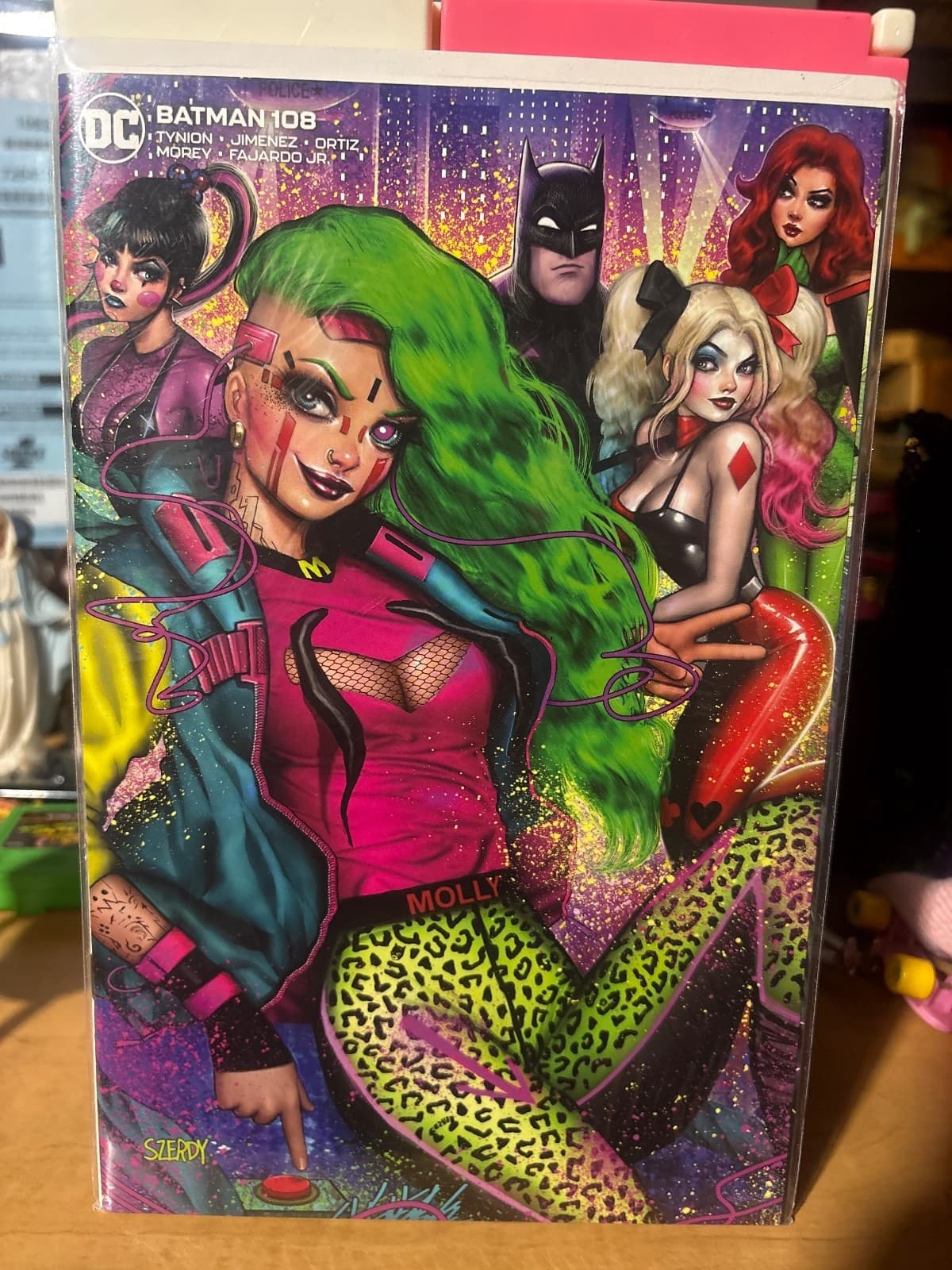 BATMAN #108 Miracle Molly Nathan Szerdy Variant Comic Elite DC Comics 2021 - Image 1