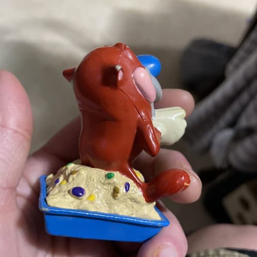 1993 Nickelodeon Tv Series Ren & Stimpy Heavy Mint Rare Dankin Figure - Thumbnail 4