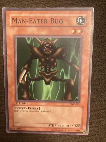 Yu-Gi-Oh! Man-Eater Bug SYE-017 1st Edition - Thumbnail 2