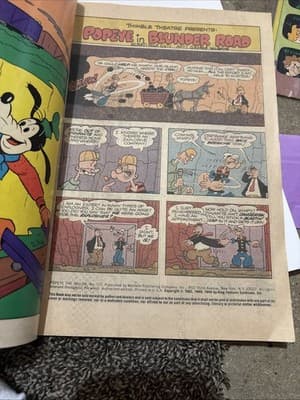 Popeye #171 1982 Whitman Baseball Rare Final Issue FN - Thumbnail 4