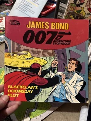 James Bond 007 Adventure Blackclaw's Doomsday Plot - A PlayValue Book 1961 - Image 1