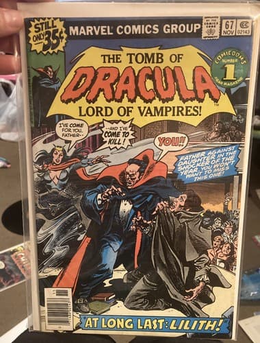 Dracula #67 VTG 1978 Bronze A M Fear Magazine Tomb Of Dracula Lord Of Vampire - Image 1