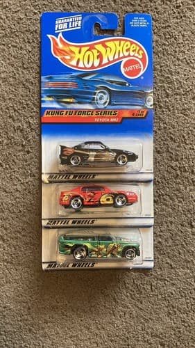 Vintage 2000 Hot Wheels Kung Fu Force Series #34,36, 33 - Image 1