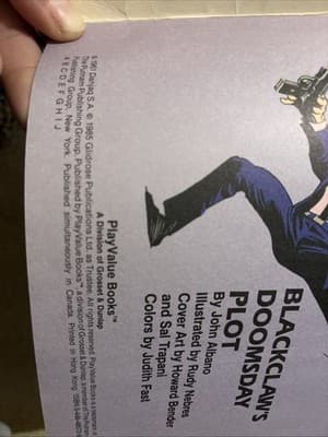 James Bond 007 Adventure Blackclaw's Doomsday Plot - A PlayValue Book 1961 - Thumbnail 4