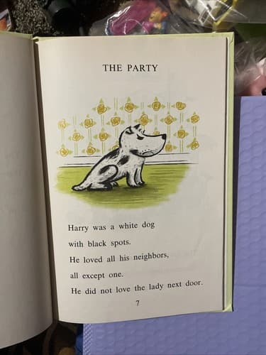 Harry and the Lady Next Door by Gene Zion 1960 Hardcover An I Can Read Book - Thumbnail 3